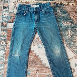 LEVI’s cropped jeans